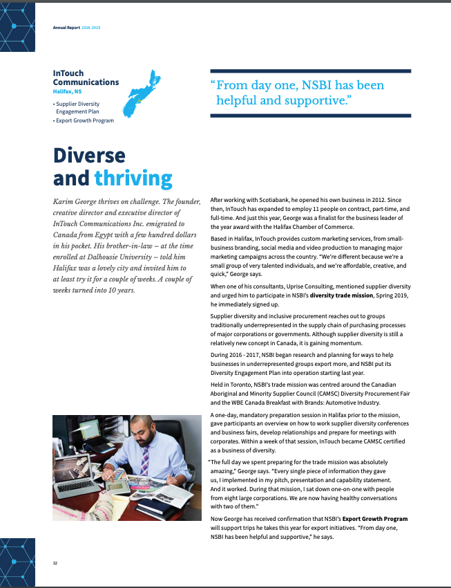 Diverse and Thriving